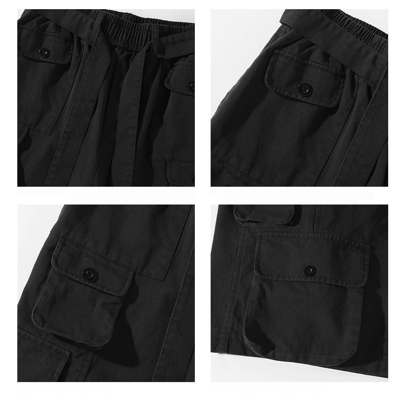 [BIGEMAN Series] ★Shorts★ 2color Bottoms Short Length Pants Unisex Men's Large Size Casual Retro