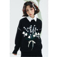 Load image into Gallery viewer, [Yangji Great Dream Series]★China style sweater★ Tops Lily of the Valley, Suzuran Design Original Cute
