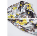 Load image into Gallery viewer, [TRAVEL ISSUANCE Series] ★Short Sleeve Shirt★ Aloha Shirt Okinawa Hawaii Tops Floral Shirt Unisex Men's Yellow
