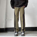 Load image into Gallery viewer, [YANDAN Series]★Casual pants★Bottoms 2color Unisex Men's Color scheme Black Green
