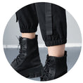 Load image into Gallery viewer, [AZE Series] ★Casual Pants★ Pants with Chains Bottoms Black Black Autumn Clothes Easy to Match and Slimming
