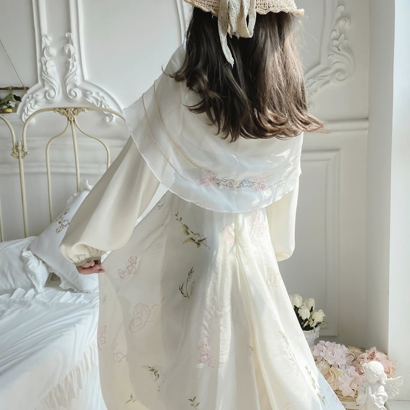 [LAOPAO Princess Series] ★Chinese style dress★ Hanfu dress Chiffon Photography Cute Retro S M L XL