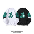 Load image into Gallery viewer, [BIGEMAN Series] ★Tops★ 2color Unisex Men's Bear Spring Clothes Large Size Black White
