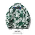 Load image into Gallery viewer, [GPstudio Series]★Jacket★ Outerwear Unisex Men's Floral Pattern Green Green Alphabet
