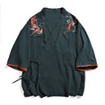 Load image into Gallery viewer, [Small Trouble Series]★China Style Shirt★ Embroidery Dragon Tops 3color Unisex Men's Large Size Improved Tang Suit
