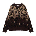 Load image into Gallery viewer, [HC Young Ugly Series] ★Sweater★ Leopard print Unisex Retro Round neck Loose Fashion S M L XL
