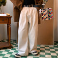 Load image into Gallery viewer, [C2 Studios Series]★Casual Pants★ 3color Green or Brown or Beige Corduroy Gaucho Pants
