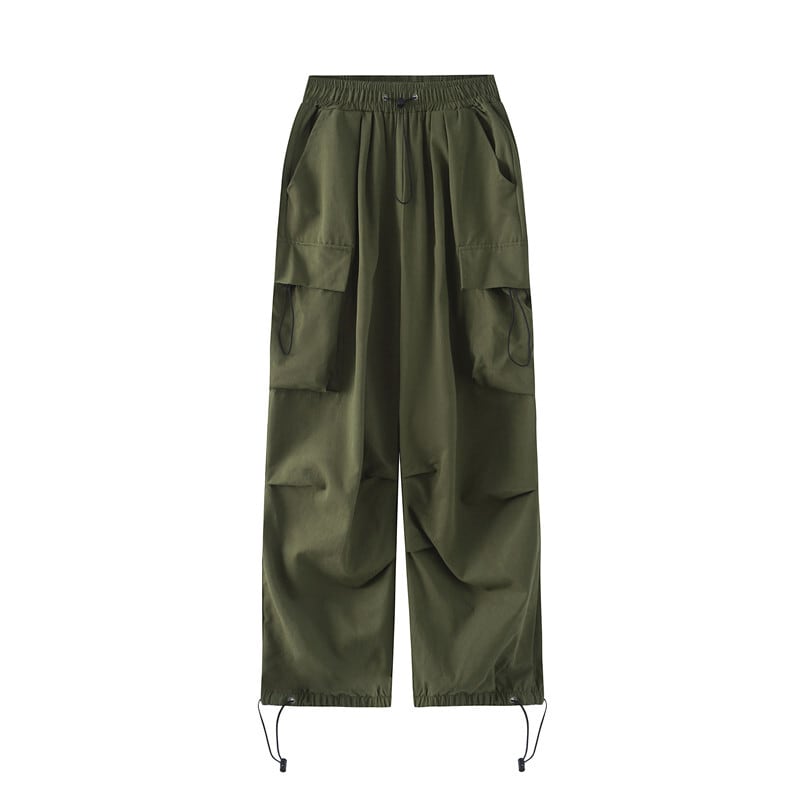 [Miyakoya Series]★Casual Pants★ Pants Bottoms 2 Colors Unisex Men's Green Black Black