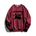 Load image into Gallery viewer, [Wkeces Series] ★Tops★ 6color Sweatshirt Sweatshirt Unisex Men's Cat Cat Large Size
