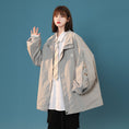 Load image into Gallery viewer, [Fujiiman Series] ★Jacket★ Outerwear 3 colors Koala on the sleeves Unisex Beige Black Gray
