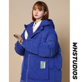 Load image into Gallery viewer, [Suikoishi Series] ★Winter Coat★ Cotton Coat Outerwear 3color Unisex Men's Thick Warm Black Beige Blue
