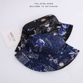 Load image into Gallery viewer, [Tokushu series] ★Hat★ 2color hat, hat that can be worn on both sides, Harajuku style, easy to match, starry sky pattern, spring/autumn type
