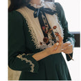 Load image into Gallery viewer, [Nan Kemu Series] ★One Piece★ 2color Stylish Fashion Ladies Switching Ribbon Blue Green
