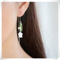 Load image into Gallery viewer, [CAICAI Series] ★China earrings★ 3 types available for coming-of-age ceremonies, Chinese clothes, Han clothes, accessories, elegant
