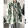 Load image into Gallery viewer, [Mushin Series]★Shirt★ 2color Black or Green Tops Print Fashion Stylish Large Size
