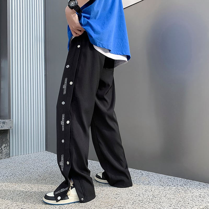 [NANSHI Series]★Casual Pants★ 3color Bottoms Trousers Men's ML Sports Style Black Gray