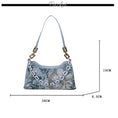 Load image into Gallery viewer, [ANDCICI Series] ★China style bag★ Oil painting style 2color floral pattern cute date commuting OL office blue green
