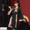 Load image into Gallery viewer, [Hanayu Poetry Series] ★China style setup★ Tops + skirt sailor suit JK style 2 piece set cute
