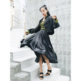 Load image into Gallery viewer, [Daiseiryusu series] ★China style outerwear★ Retro short length Easy to match One size fits all Black
