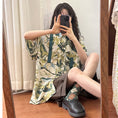 Gallery viewerに画像を読み込む, 【UATONLINEシリーズ】★シャツ★ トップス プリント ファッション 男女兼用 メンズ 夏服 可愛い 半袖シャツ
