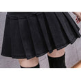 Load image into Gallery viewer, [DIANTOU series]★Skirt★ Mini skirt Denim skirt Black Black bottoms Fashion
