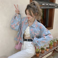 Load image into Gallery viewer, [Home Series]★Denim Jacket★ Floral Tops Outerwear Jacket Women's Short Length
