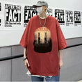 Gallery viewerに画像を読み込む, 【KCSJシリーズ】★半袖Tシャツ★ レトロ風 5color トップス Tシャツ 男女兼用 メンズ 大きいサイズ カジュアル
