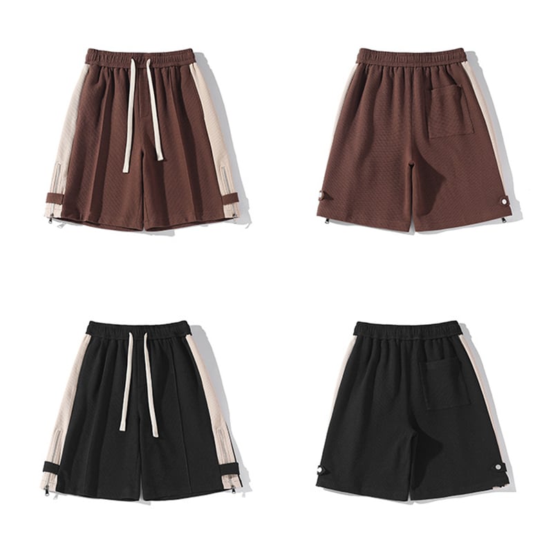 [BIGEMAN Series] ★Shorts★ 2color bottoms, short length pants, unisex, men's, large size, color scheme, easy to match