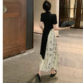 Load image into Gallery viewer, [XJXJ Series]★China style setup, single item order★ Tops or skirts, lettering pattern, improves temperament, slims down appearance
