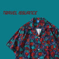 Gallery viewerに画像を読み込む, 【TRAVEL ISSUANCEシリーズ】★油絵風シャツ★ トップス 半袖シャツ 春夏 M L XL 2XL 男女兼用 メンズ Vネック 花柄
