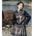 Load image into Gallery viewer, [Kyodo Series] ★China style skirt★ Bottoms Mini skirt Embroidery Pleated skirt Cute JK style
