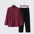 Load image into Gallery viewer, [Hanxi Series] ★Chinese-style set★ 9 colors to choose from, 2-piece set, top and pants, large size
