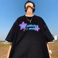 Load image into Gallery viewer, [BIGEMAN Series]★T-shirt★ 2color short sleeve tops unisex men's large size star pattern casual
