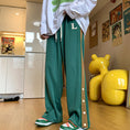 Load image into Gallery viewer, [Ushiomiomi Series] ★Casual Pants★ 2color Pants Bottoms Beige Green Slimming Large Size
