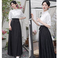 Load image into Gallery viewer, [BAIRIMENG Series]★Chinese style shirt★ Improves temperament Chinese clothing Chinese elements Chinese clothing tops Summer clothing SML XL 2XL
