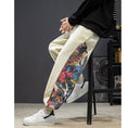 Load image into Gallery viewer, [Small Trouble Series] ★China style pants★ 3color black or beige or orange switching large size unisex
