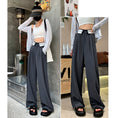 Load image into Gallery viewer, [YIREN Series]★Casual Pants★ 2color Bottoms Trousers Gaucho Pants Women's Gray Black
