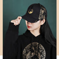 Load image into Gallery viewer, [Takuyoshi Series]★Hat★ Hat Cat Cap Stylish Original Unisex Couple Black Black Casual
