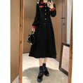 Load image into Gallery viewer, [Dong Xiaojie Series] ★Dress★ Color scheme: Large size, cute, black, long length
