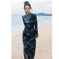 Load image into Gallery viewer, [Da Qinglong Shu Series] ★Chinese style dress★ Chinese clothes, floral pattern, improved cheongsam dress, slimming wear, photo shoot, party
