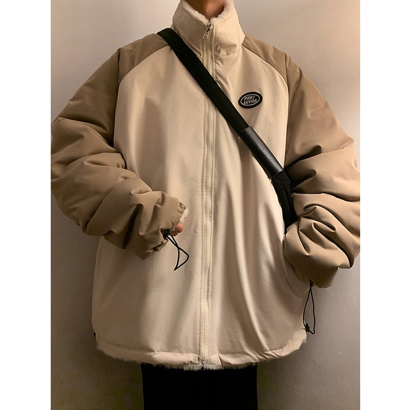 [KADISHOU series] ★Cotton coat★ 2color Clothes that can be worn on both sides Outerwear Winter coat Unisex Men's Large size