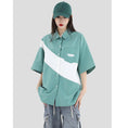 Load image into Gallery viewer, [Istudios Series]★Shirt★ 2color Tops Color Scheme Fashion Unisex Men's Short Sleeve Tops
