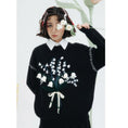 Load image into Gallery viewer, [Yangji Great Dream Series]★China style sweater★ Tops Lily of the Valley, Suzuran Design Original Cute
