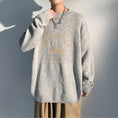 Load image into Gallery viewer, [Emperor Series] ★Sweater★ 4color Knit Tops Snowy Mountain Unisex Men's Large Size Casual
