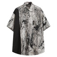 Load image into Gallery viewer, [BEAT BOY Series]★Shirt★ Ink pattern tops, short sleeve shirt, unisex, men's print, retro, casual
