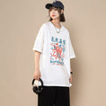 Load image into Gallery viewer, [SENSU Series] ★Short sleeve T-shirt★ Large size M~6L 4color Tops Unisex Men's Rabbit Letter Pattern
