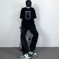 Load image into Gallery viewer, [MGJM Series] ★Denim Pants★ Bottoms Pants Unisex Men's Retro Black Black Slimming SML XL 2XL
