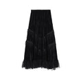 Load image into Gallery viewer, [Daiseiryusu Series] ★Long length skirt★ Bottoms velvet gorgeous fringe retro unique design
