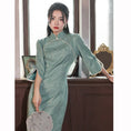 Load image into Gallery viewer, [RUYUN Series]★Cheongsam dress★ Chinese-style dress for slimming parties, weddings, photo shoots ML XL 2XL 3XL
