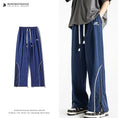 Load image into Gallery viewer, [Satoru Series]★Casual Pants★ 2color Bottoms Unisex Men's Large Size Navy Gray
